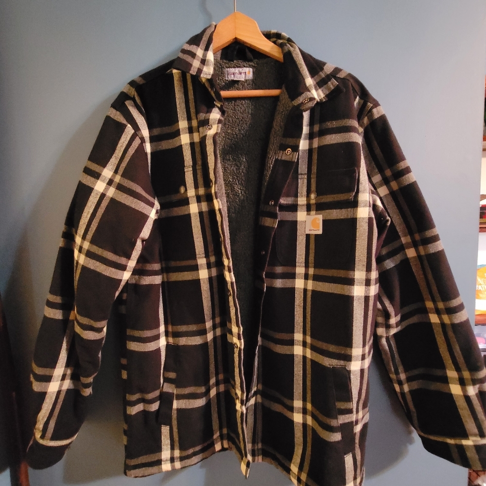 Carhartt Men's Shirt Jack Jacket Regular Fit NWOT